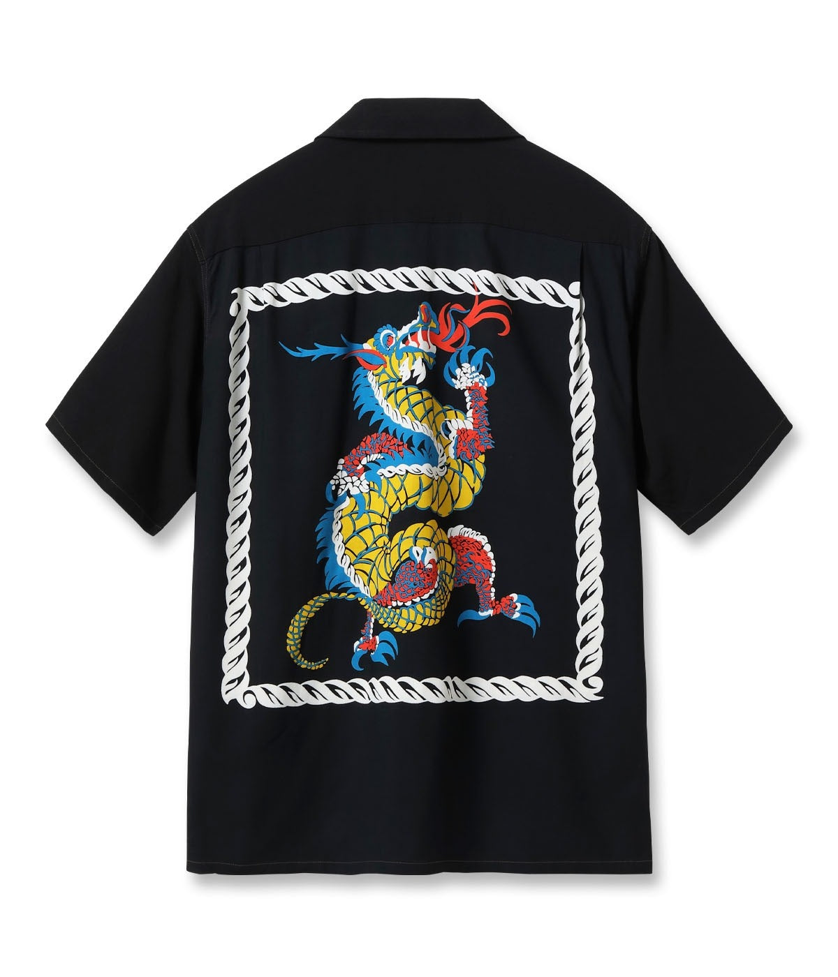 SS39529 SUN SURF SPECIAL EDITION “DRAGON” (SHORT SLEEVE) - BLACK