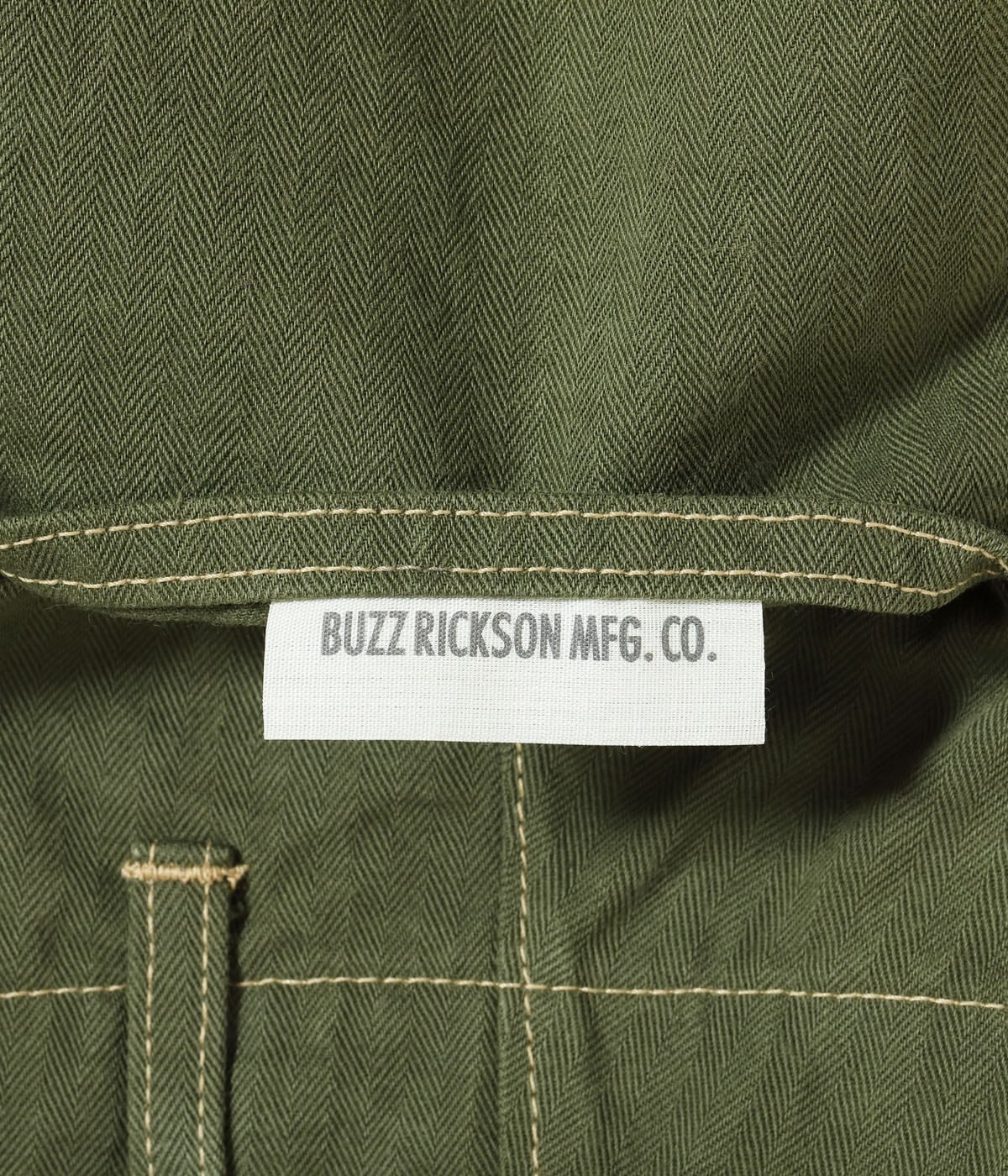 BR42534 U.S. MARINE CORPS M-1941 HERRINGBONE PANTS SHORT LENGTH - OLIVE