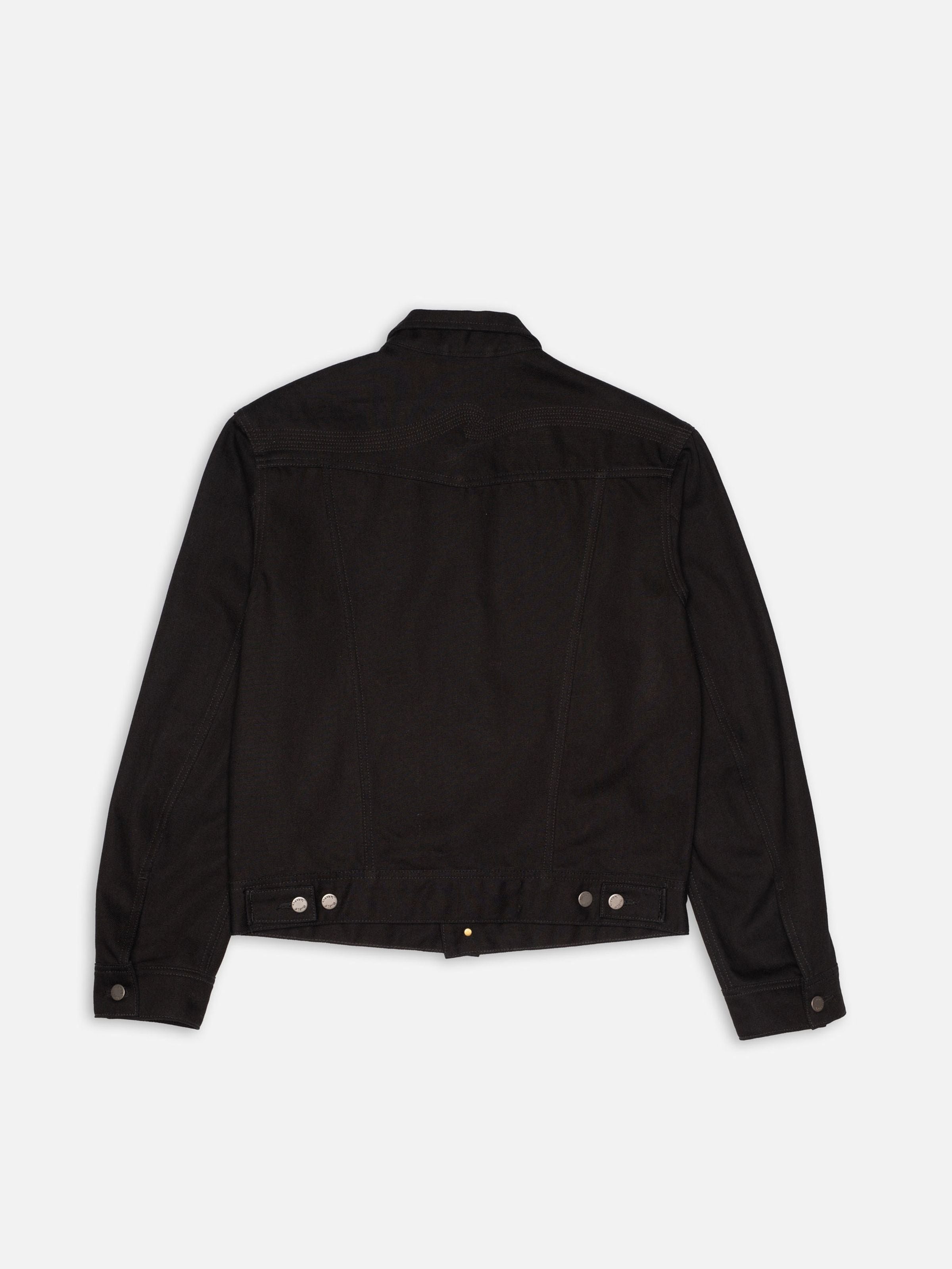 Conny Denim Jkt Dry Black Tar - Black