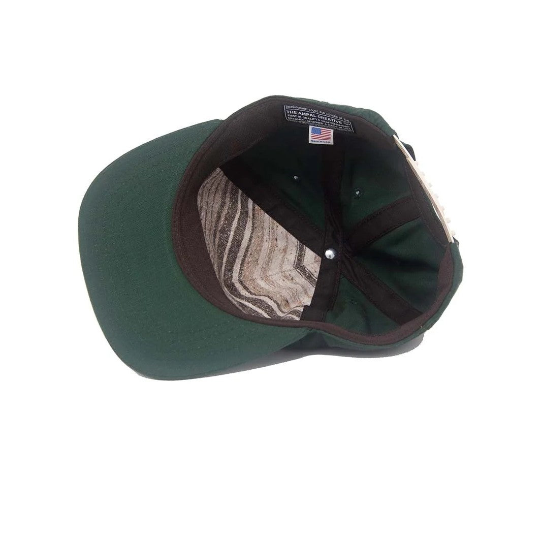 DANGER DK GREEN Snapback - DARK GREEN