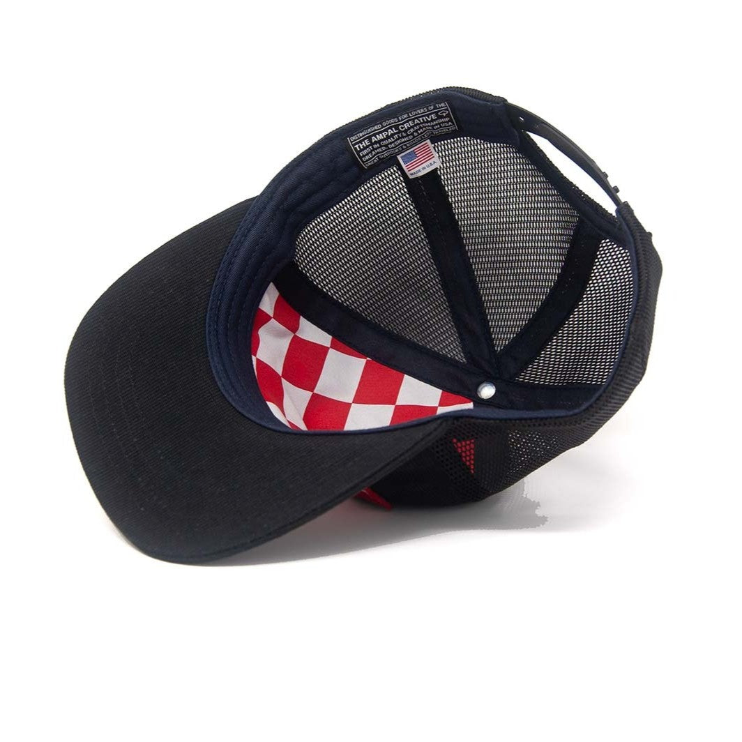 RALLYE TRUCKER Snapback - BLACK