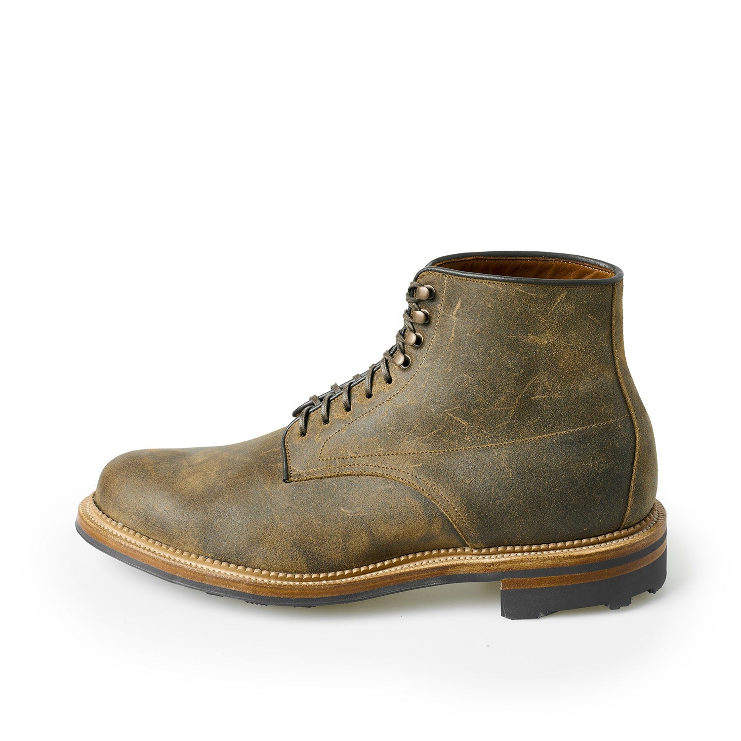 Navvy Boot Antique Waxy Commander - Antique