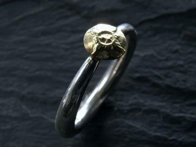 R-027 Loop Ring with K18 - NO COLOR