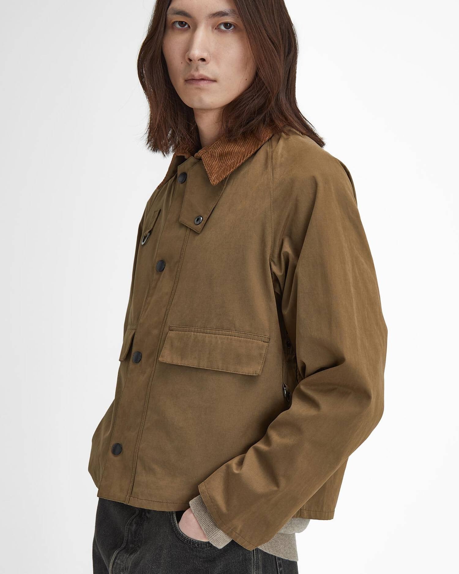 SPEY CASUAL JACKET - DARK SAND