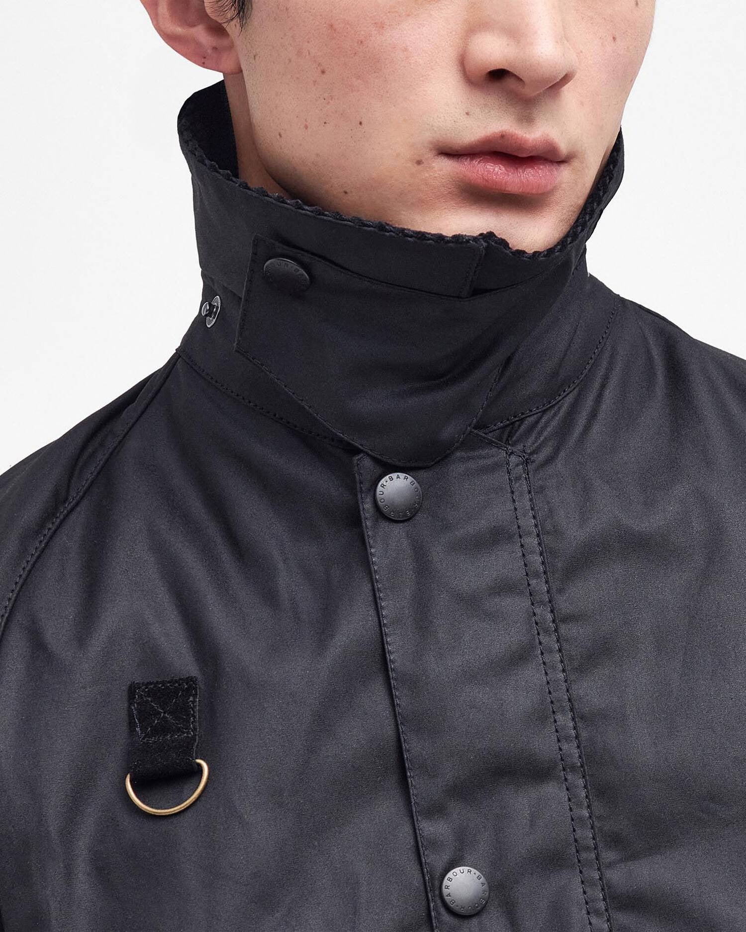 SPEY WAX JACKET - BLACK