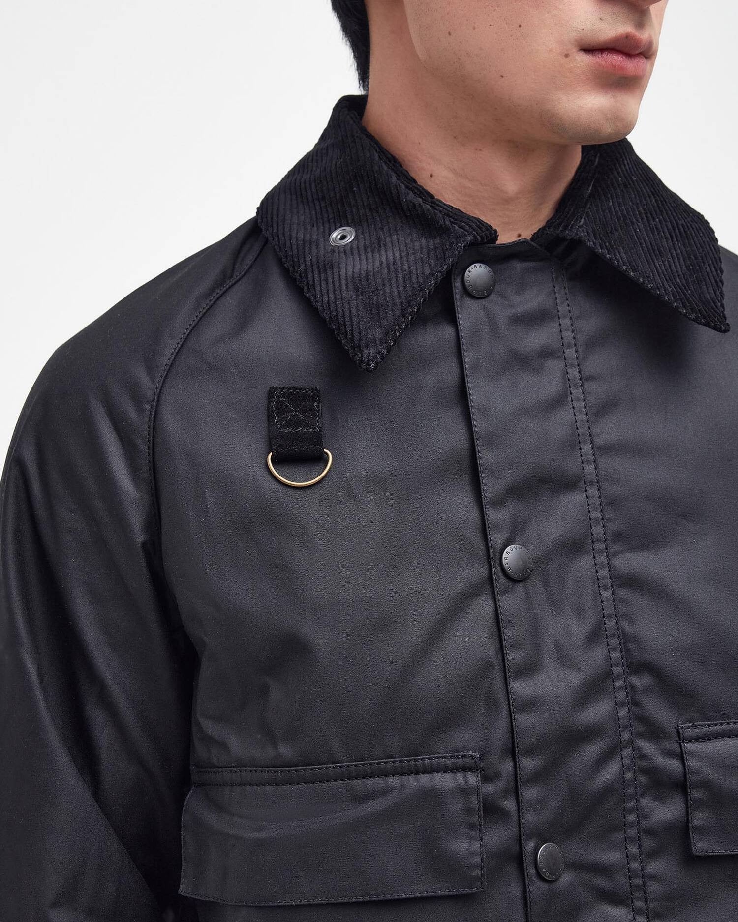 SPEY WAX JACKET - BLACK