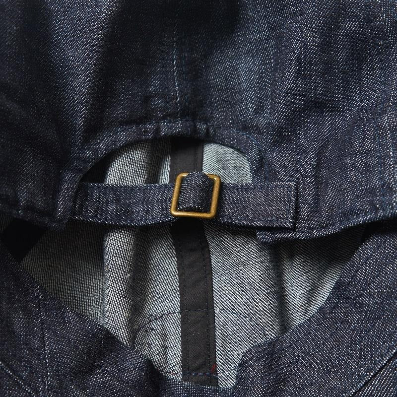 6770 FULL WAPPEN DENIM CAP - INDIGO