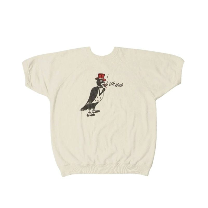 4104 SHORT SLEEVE SW CROW’S NEST - CREAM