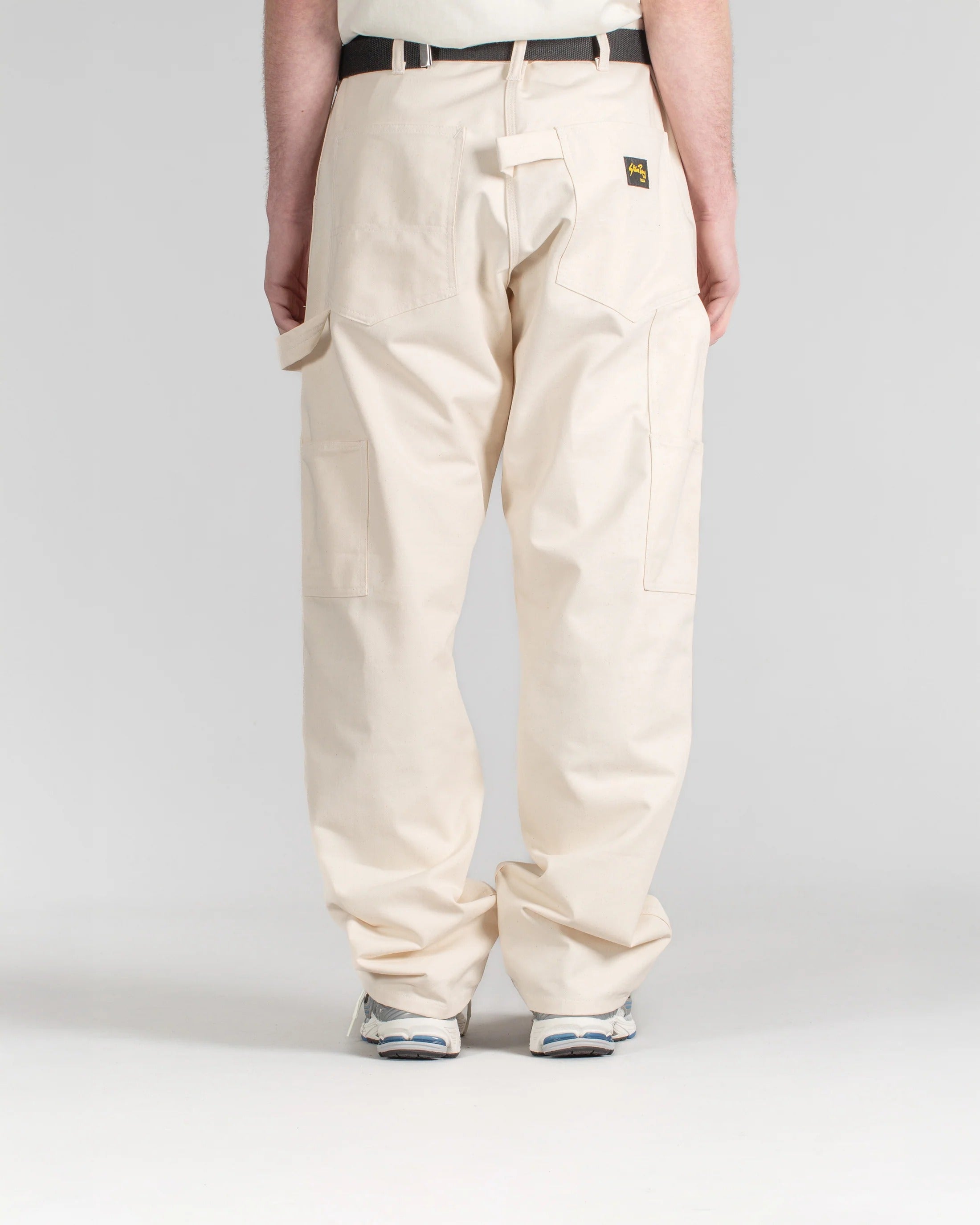 0154 DOUBLE KNEE PAINTER PANT - NATURAL DRILL