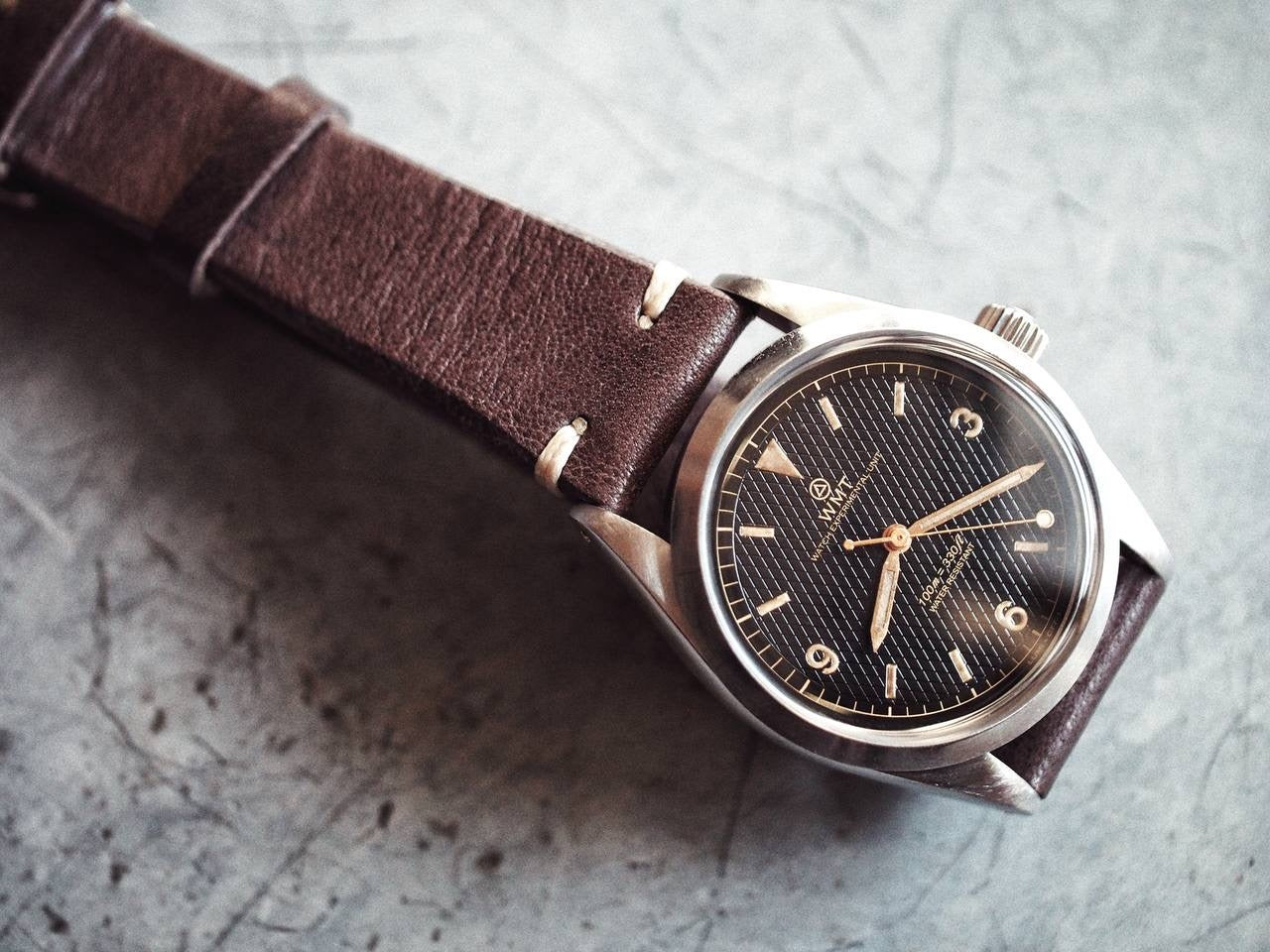 Barracuda - Tropical Brown/Aged Edition/Metal Bracelet + Anziano Leather Strap Set
