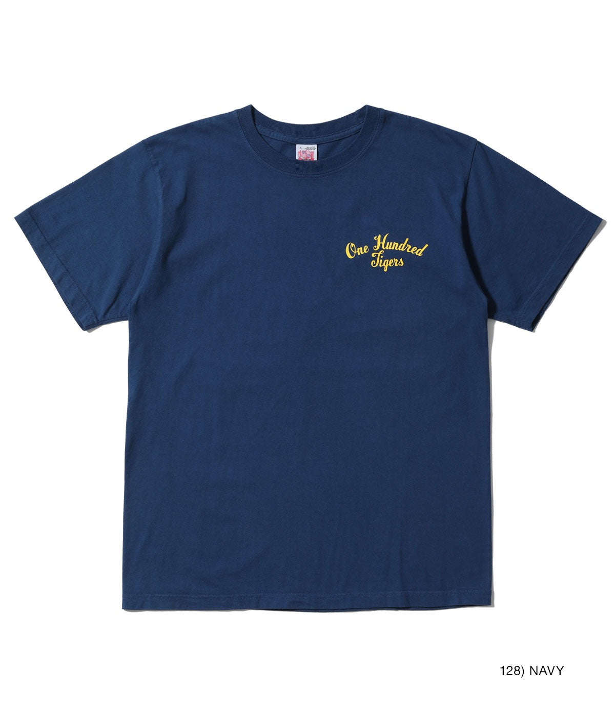 SS79162 SUNSURF PRINT T-SHIRTS “ONE HUNDRED TIGERS - NAVY