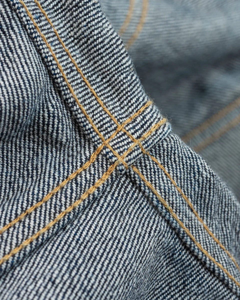 IHSH-427-IND 16OZ SELVEDGE DENIM CPO SHIRT - INDIGO