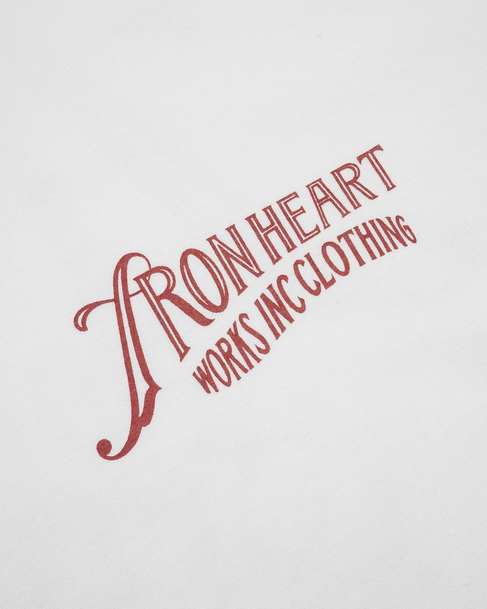 IHT-2501 7.5oz Printed Loopwheel Crew Neck T-Shirt - WHITE