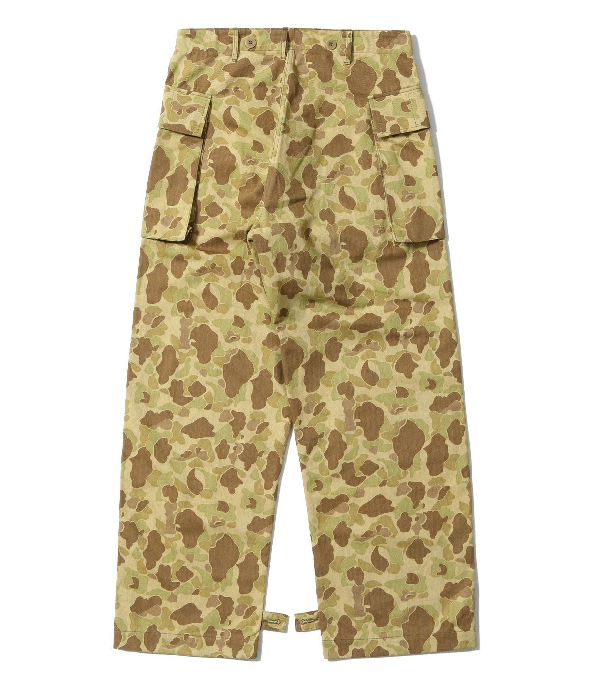 BR42585 TROUSERS HERRINGBONE TWILL CAMOUFLAGE - CAMOUFLAGE