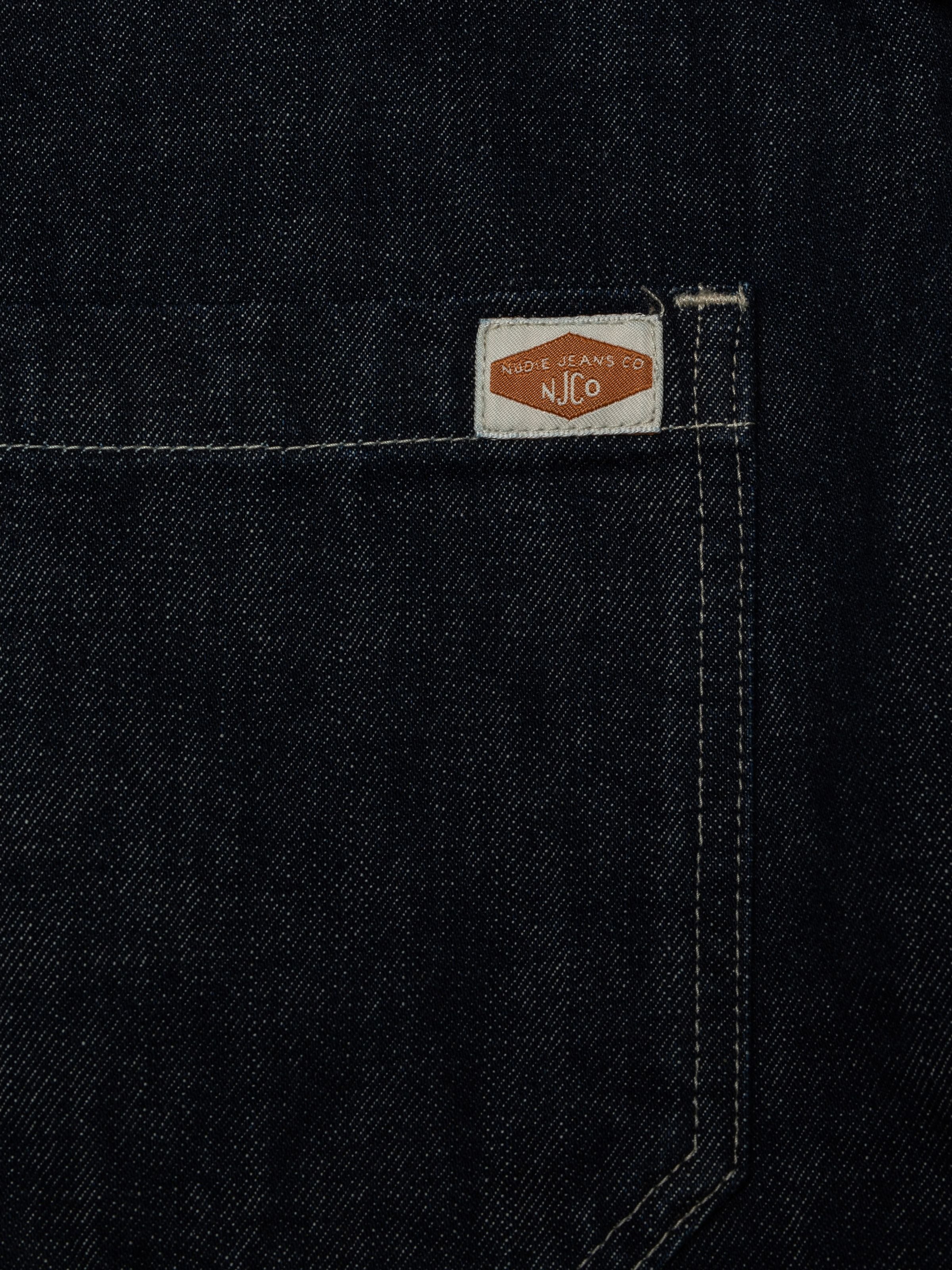 Anja Workwear Denim Jacket - Dark Blue