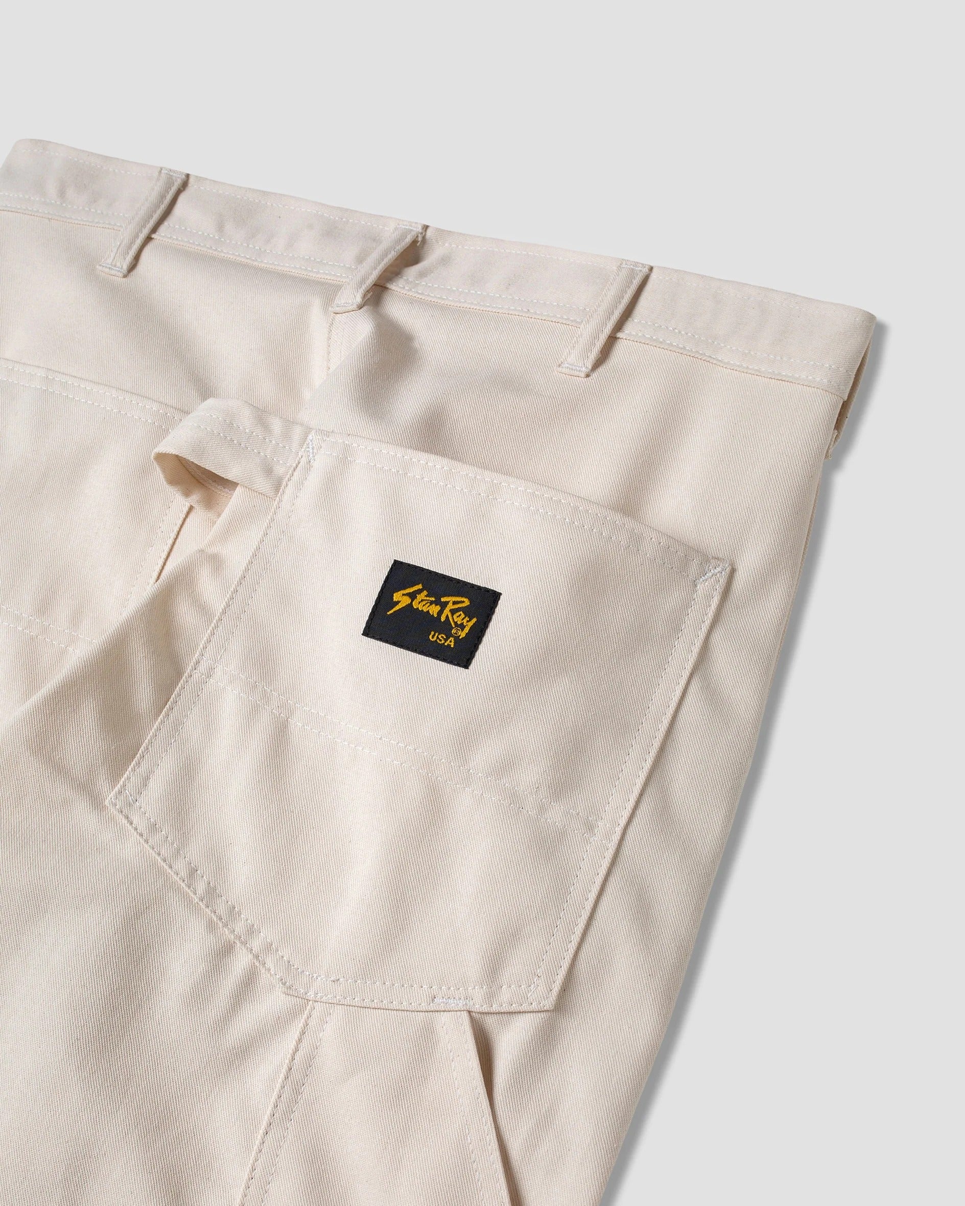 0154 DOUBLE KNEE PAINTER PANT - NATURAL DRILL