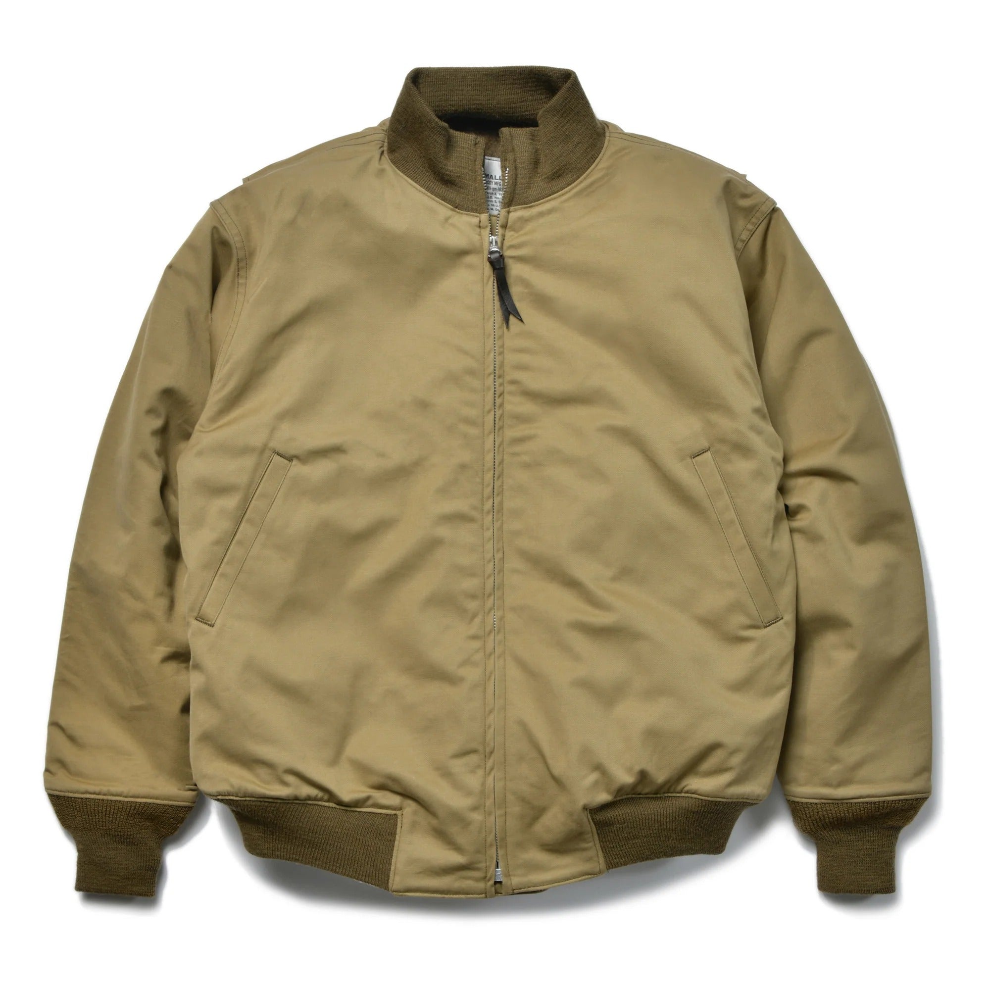 MJ22108 JACKET, COMBAT, WINTER REAL McCOY MFG. CO. - KHAKI