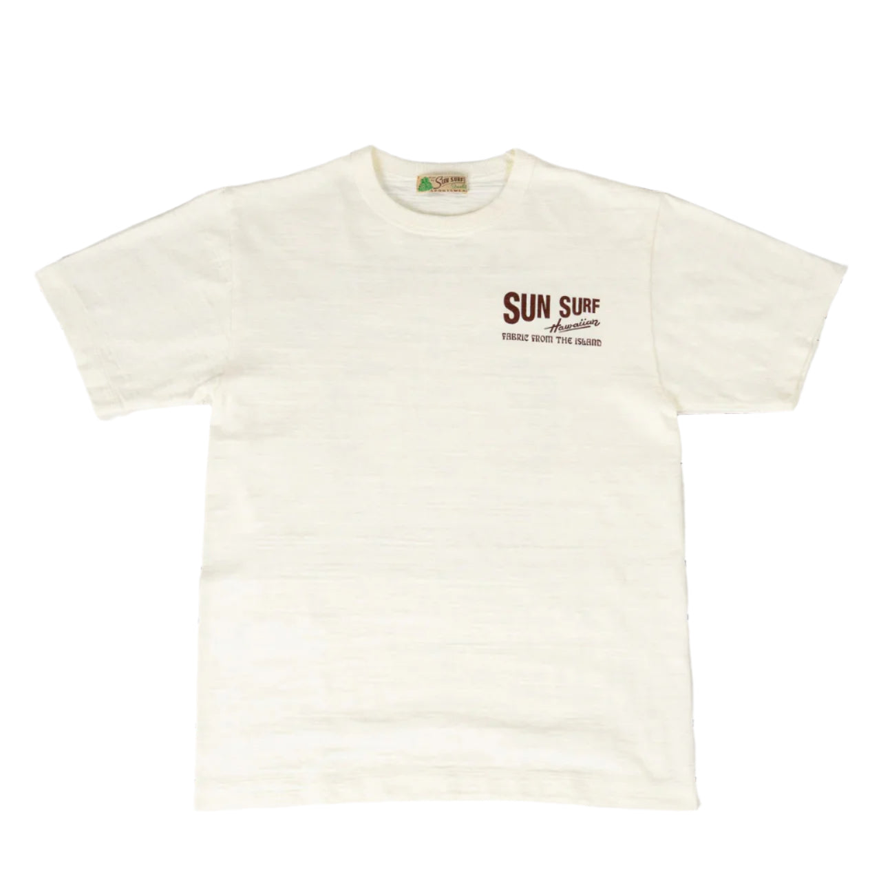 SS79543 S/S SLUB YARN T-SHIRT McCULLY CHOP SUI - OFF WHITE