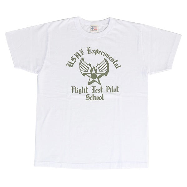 BR79621 T-SHIRT "USAF TEST PILOT SCHOOL" - WHITE