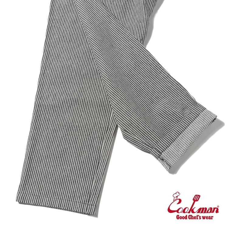CHEF PANTS HICKORY - BLACK