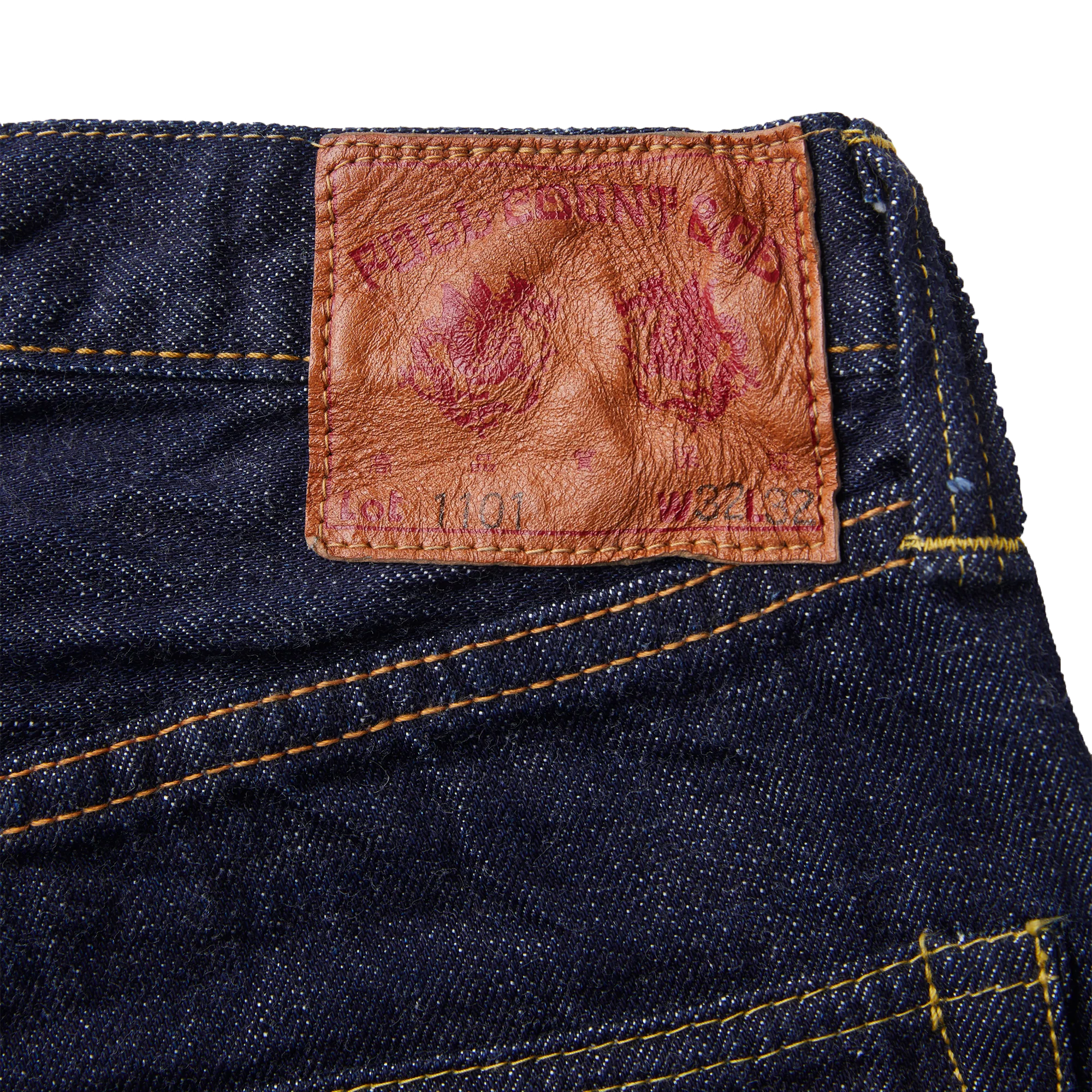 1101W Straight Denim 13.7oz - INDIGO BLUE