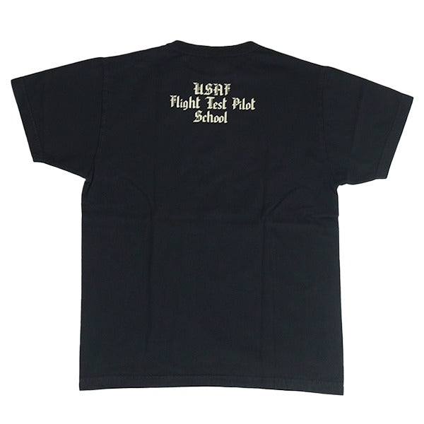 BR79621 T-SHIRT "USAF TEST PILOT SCHOOL" - BLACK