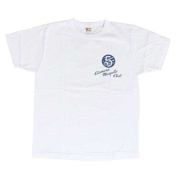 BR79622 T-SHIRT "AIRMENS MOSQUITO CLUB" - WHITE
