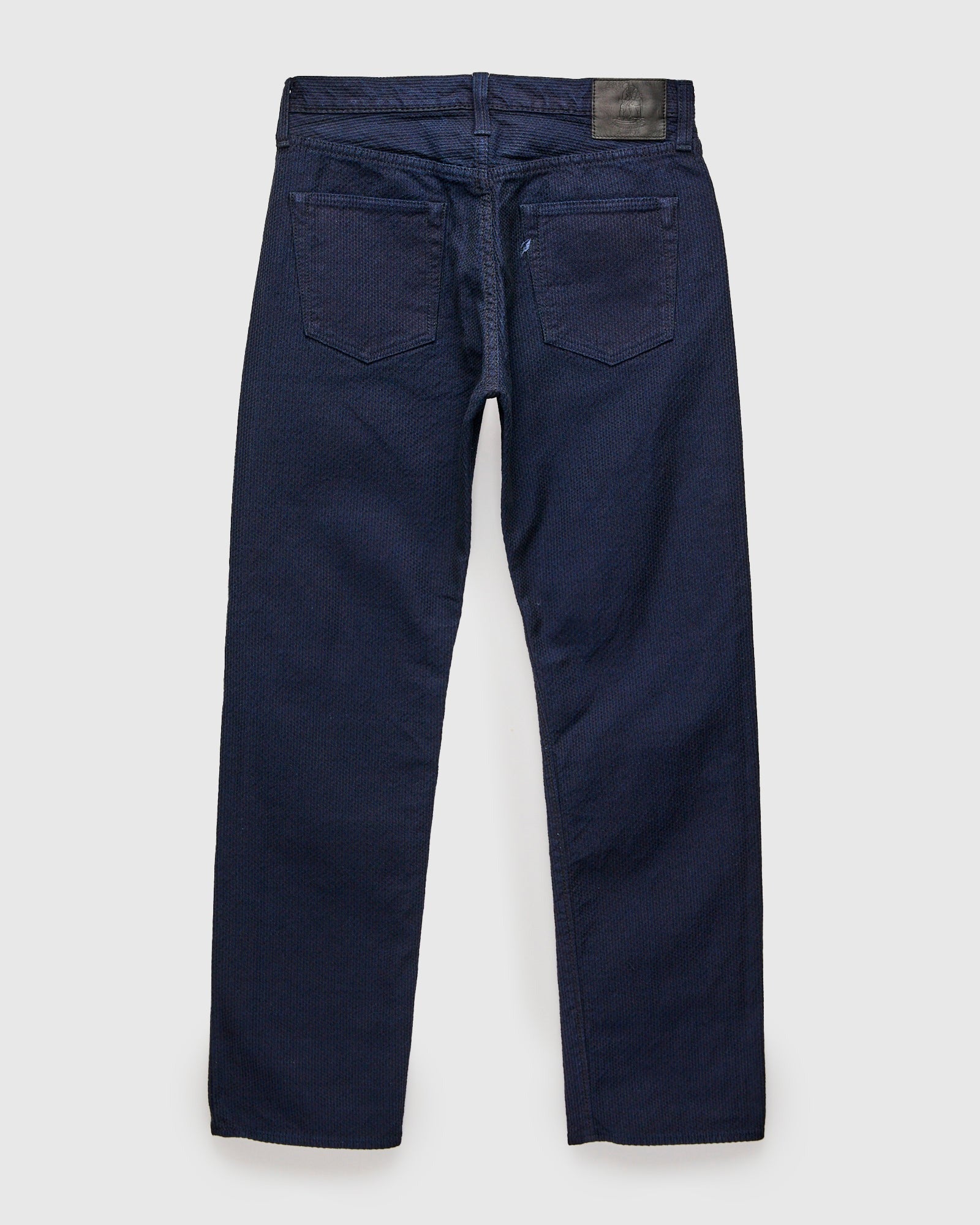 1178-ID Sashiko Regular Fit - INDIGO X BLACK