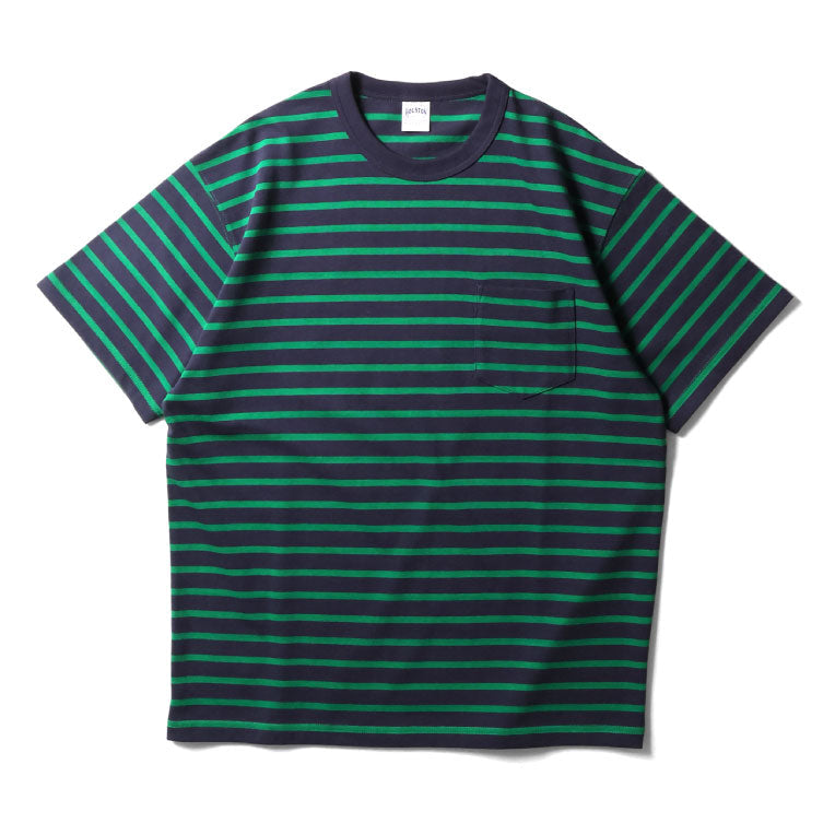 22380 BORDER S/S TEE - GREEN