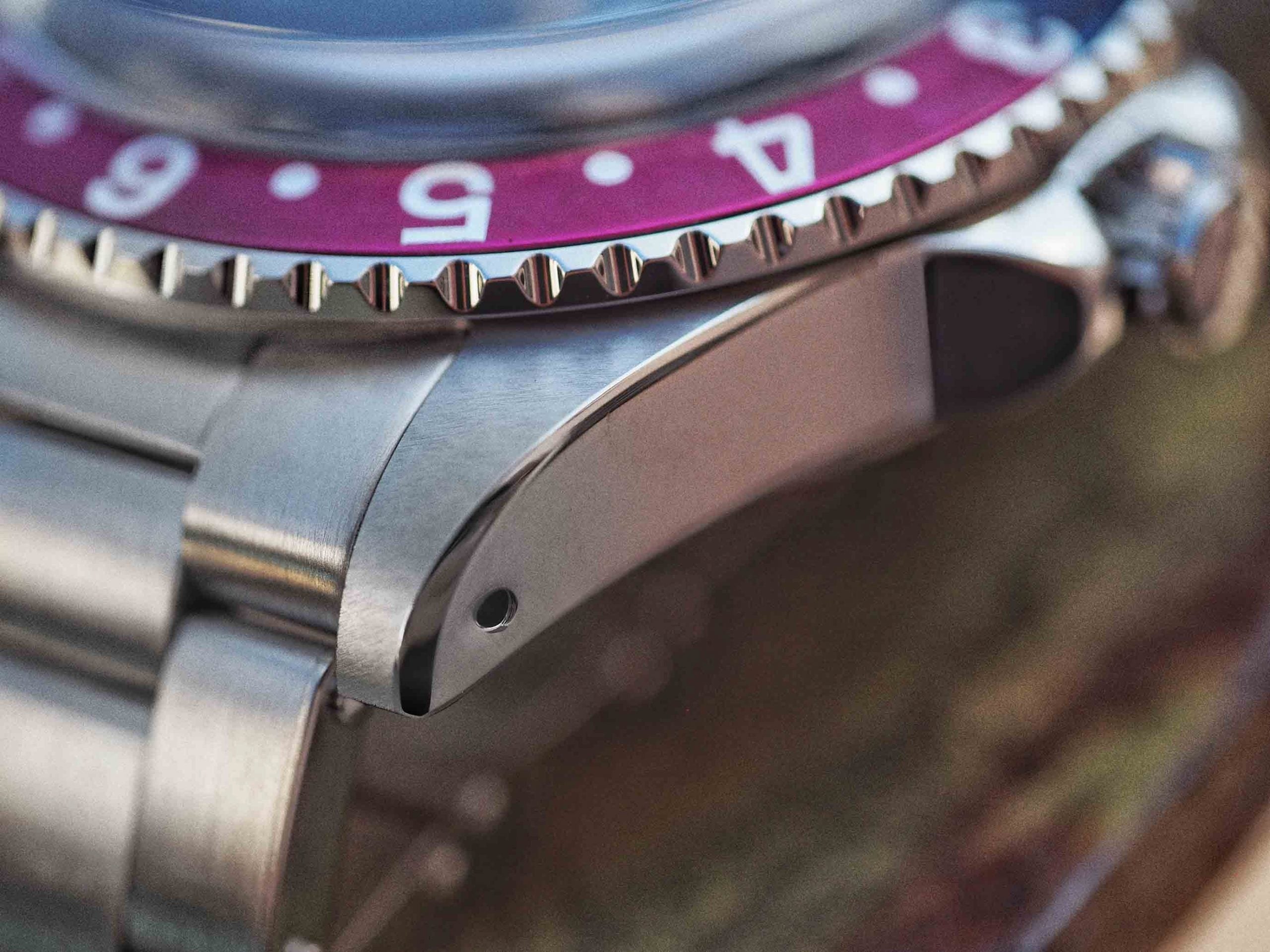 SANFORD - PUMPKIN FUCHSIA BEZEL AGED EDITION