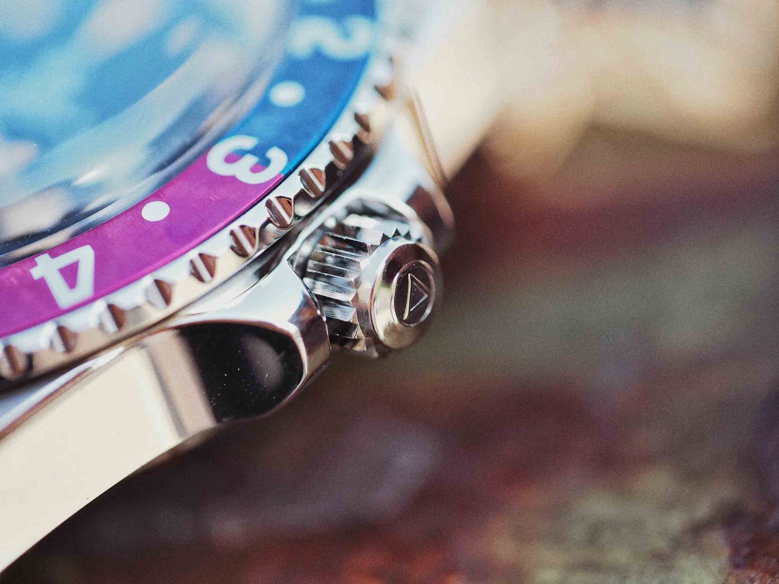 SANFORD - PUMPKIN FUCHSIA BEZEL AGED EDITION