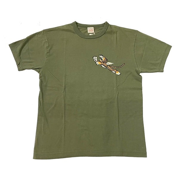 BR79578 GOVERNMENT ISSUE T-SHIRT "14th AIR FORCE FLYING TIGERS" - OLIVE