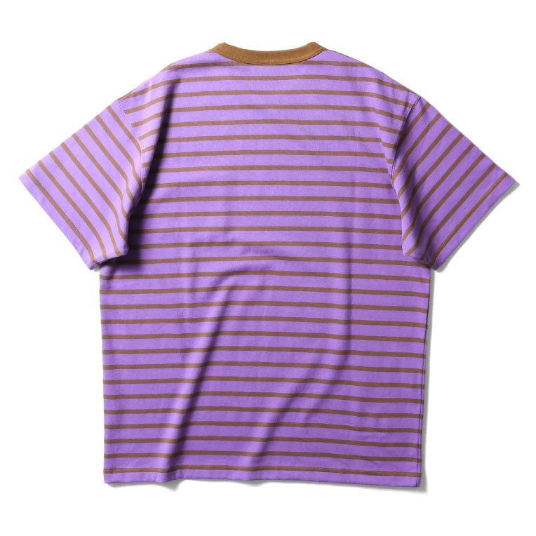 22380 BORDER S/S TEE - PURPLE