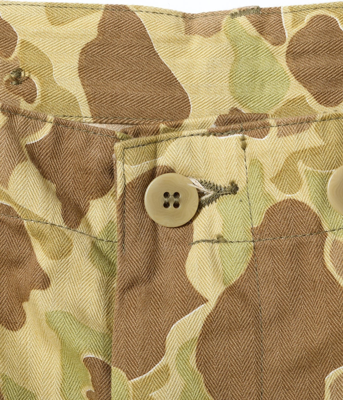 BR42585 TROUSERS HERRINGBONE TWILL CAMOUFLAGE - CAMOUFLAGE