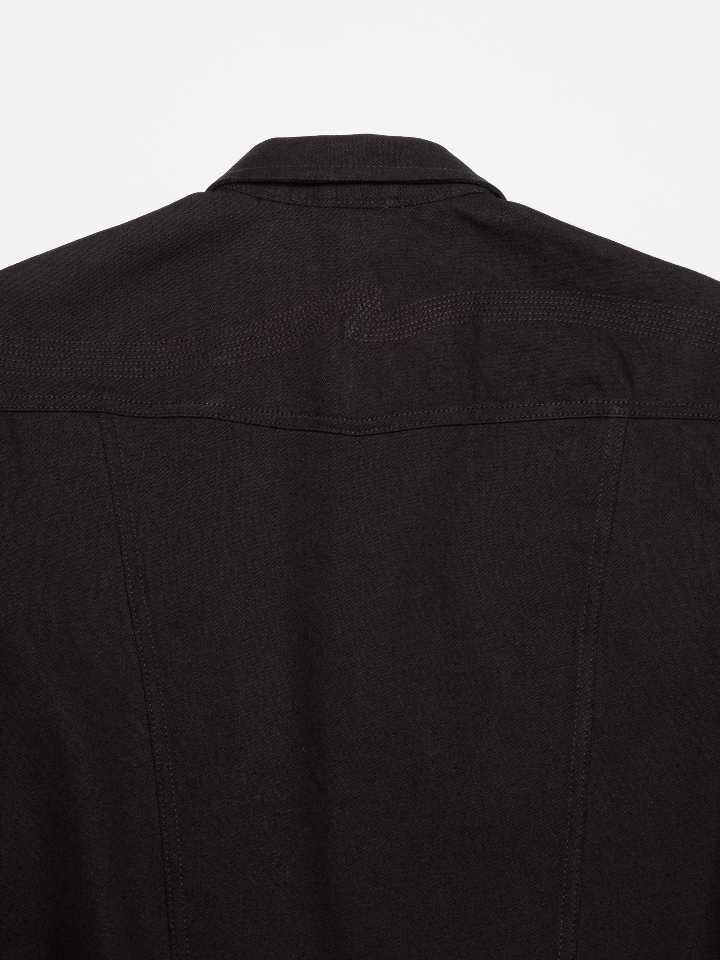 Conny Denim Jkt Dry Black Tar - Black