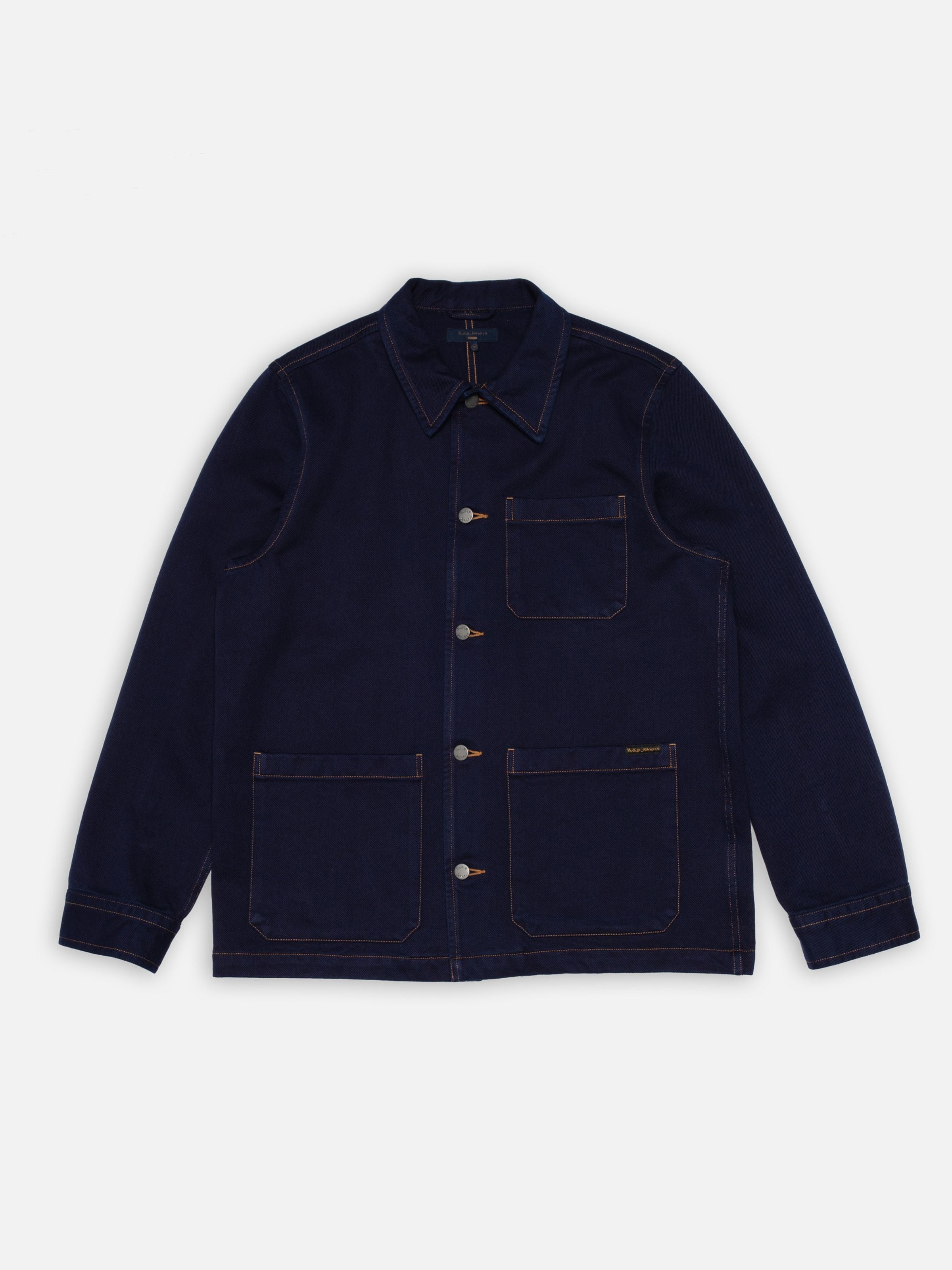 Barney Indigo Workwear Jacket - Dark Blue