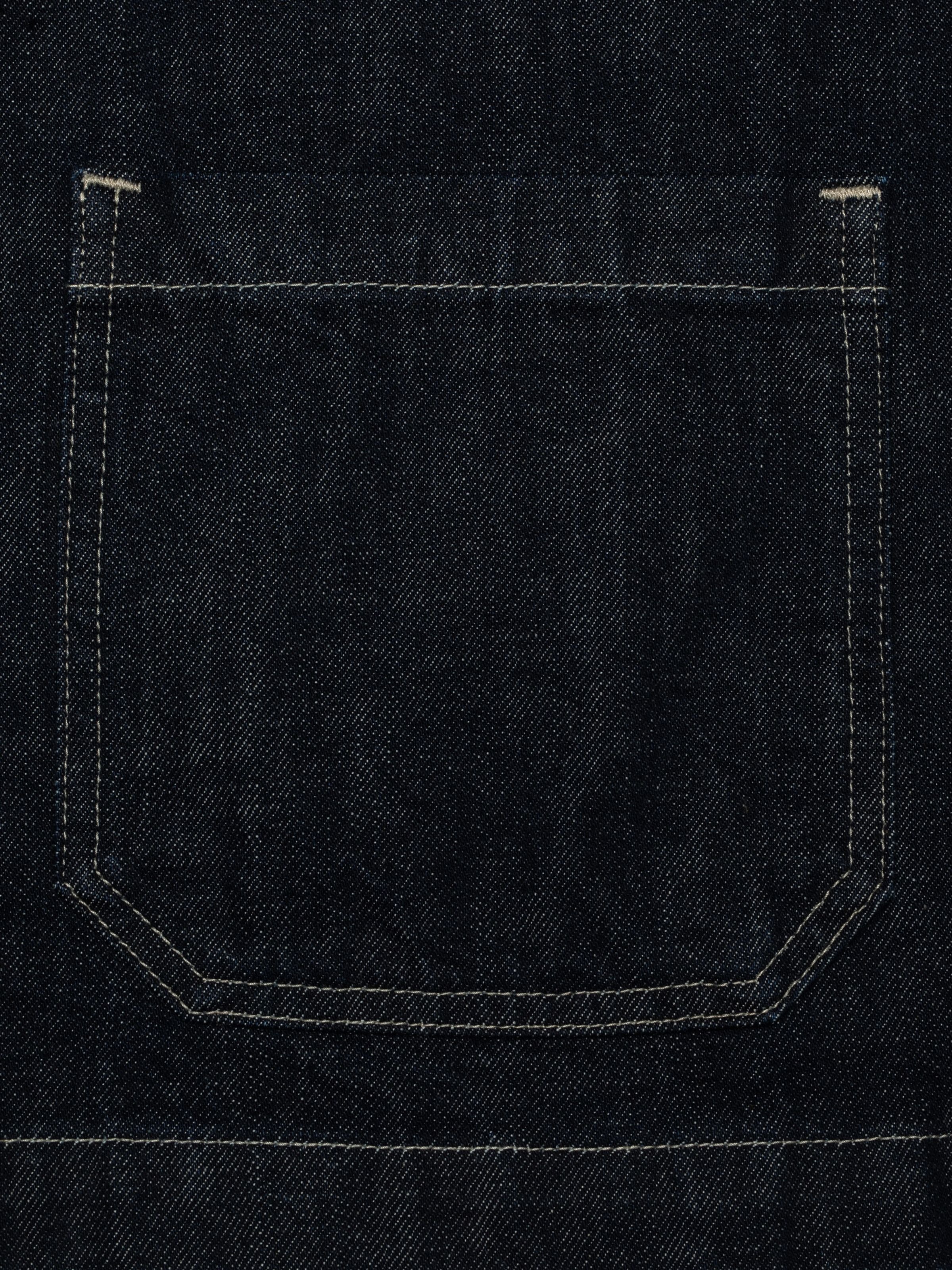 Anja Workwear Denim Jacket - Dark Blue