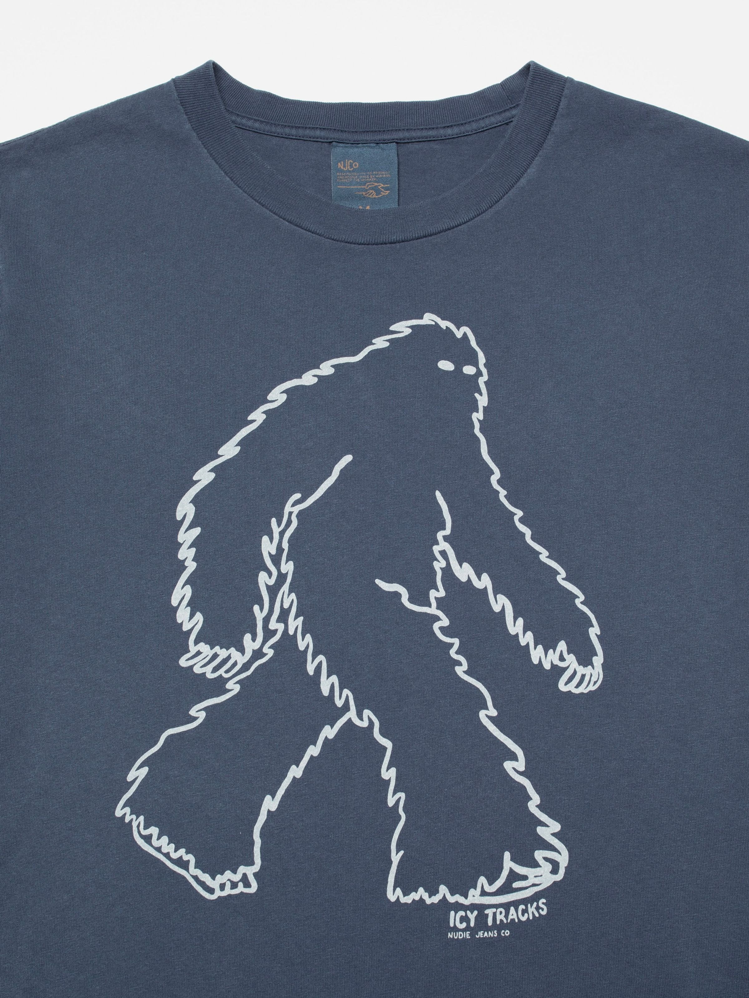 Roy Icy Tracks T-Shirt - Dark Blue