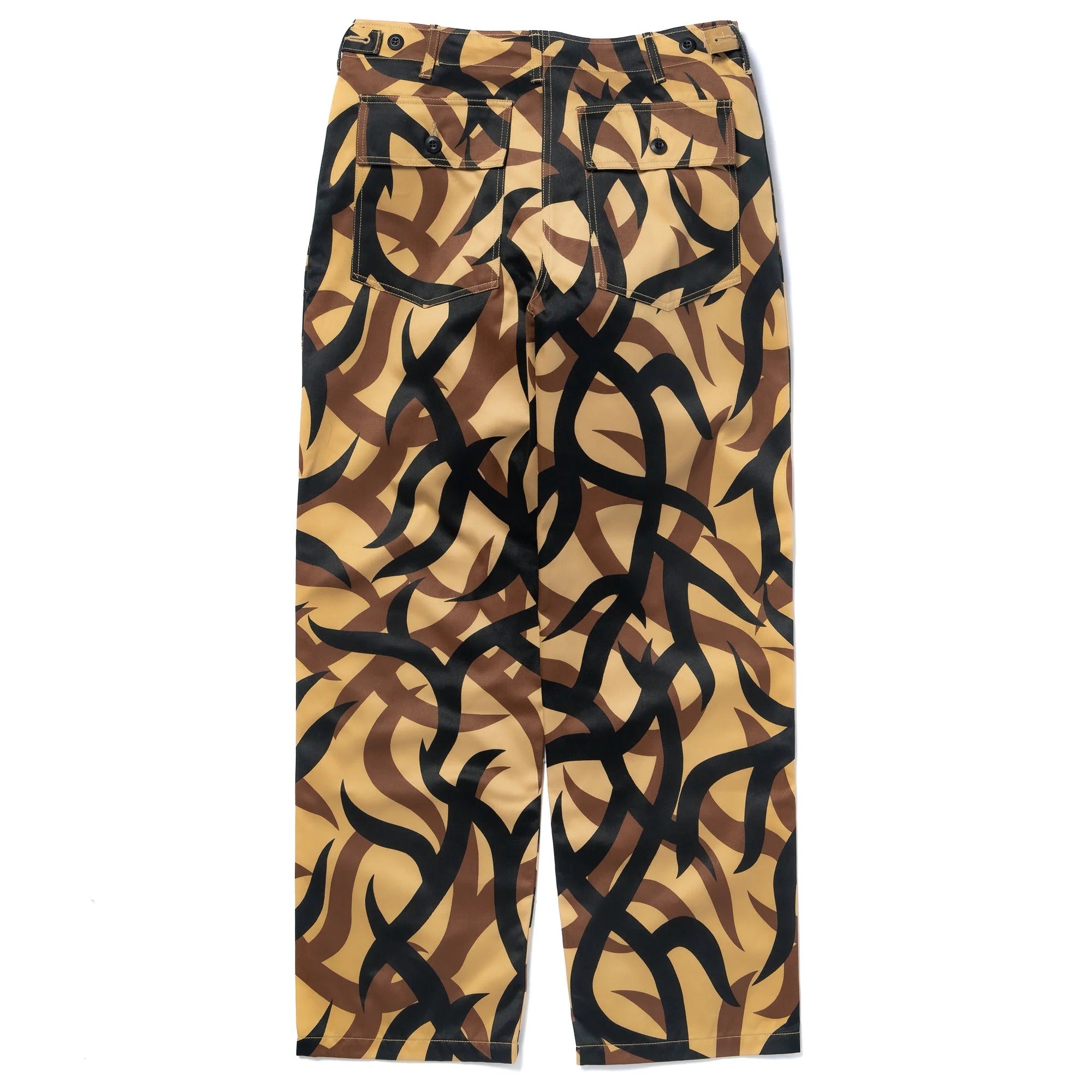 MP25010 TRIBAL CAMOUFLAGE COMBAT TROUSERS - BEIGE