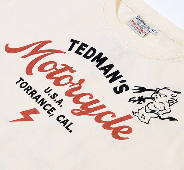 TDSS-571 Motorcycle Tedman - WHITE