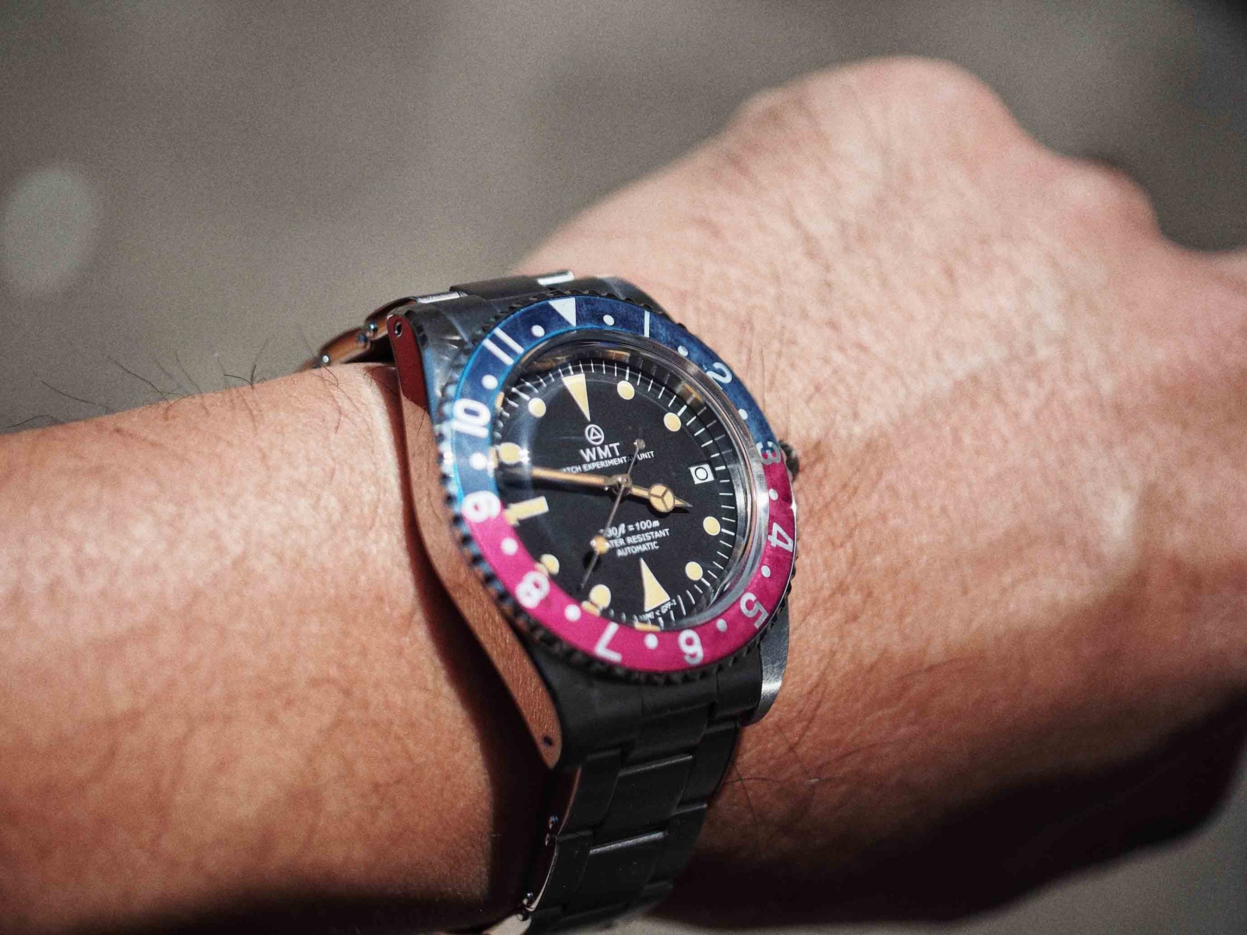 SANFORD - PUMPKIN FUCHSIA BEZEL AGED EDITION