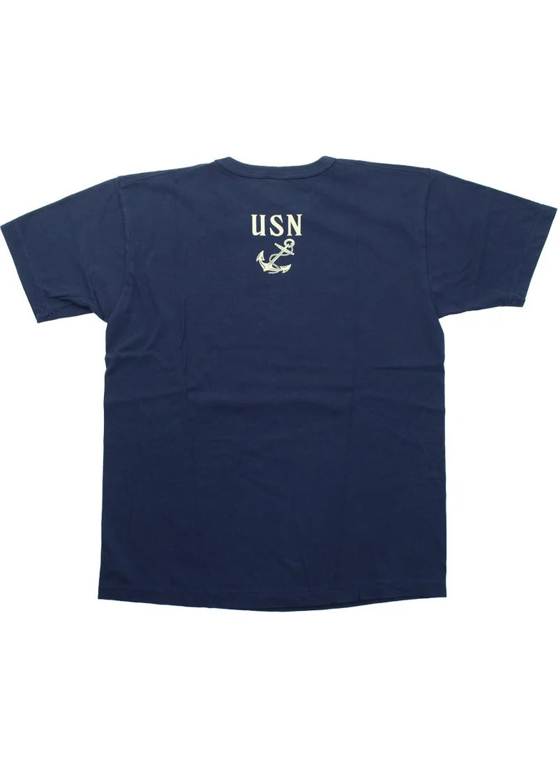 BR79573 GOVERNMENT ISSUE T-SHIRT U.S. NAVAL TRAINING SCHOOL - NAVY