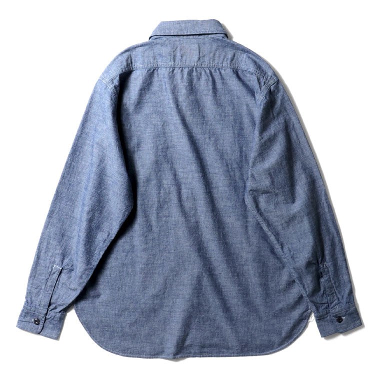 41257 SELEVEDGE CHAMBRAY SHIRT - INDIGO