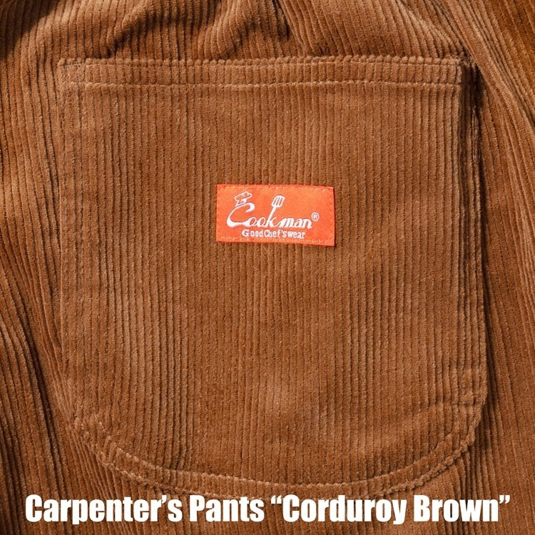 CARPENTER'S PANTS CORDUROY - BROWN