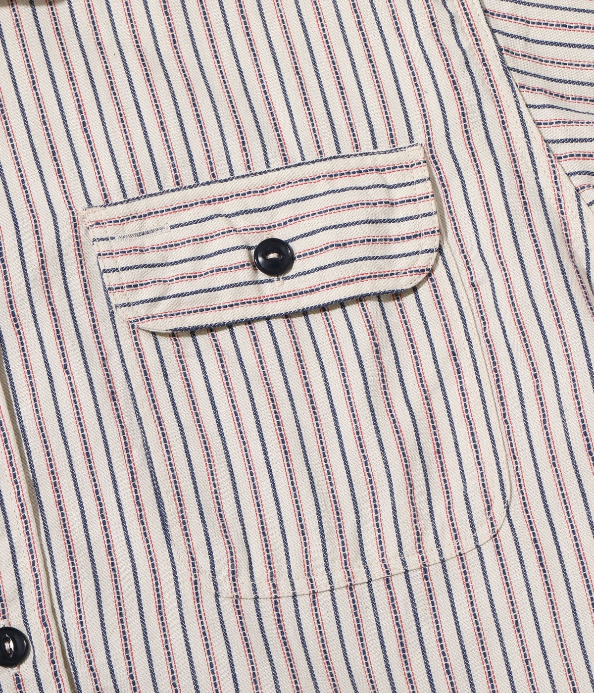 SC39306 DOBBY STRIPE WORK SHIRT (SHORT SLEEVE) - OFF WHITE