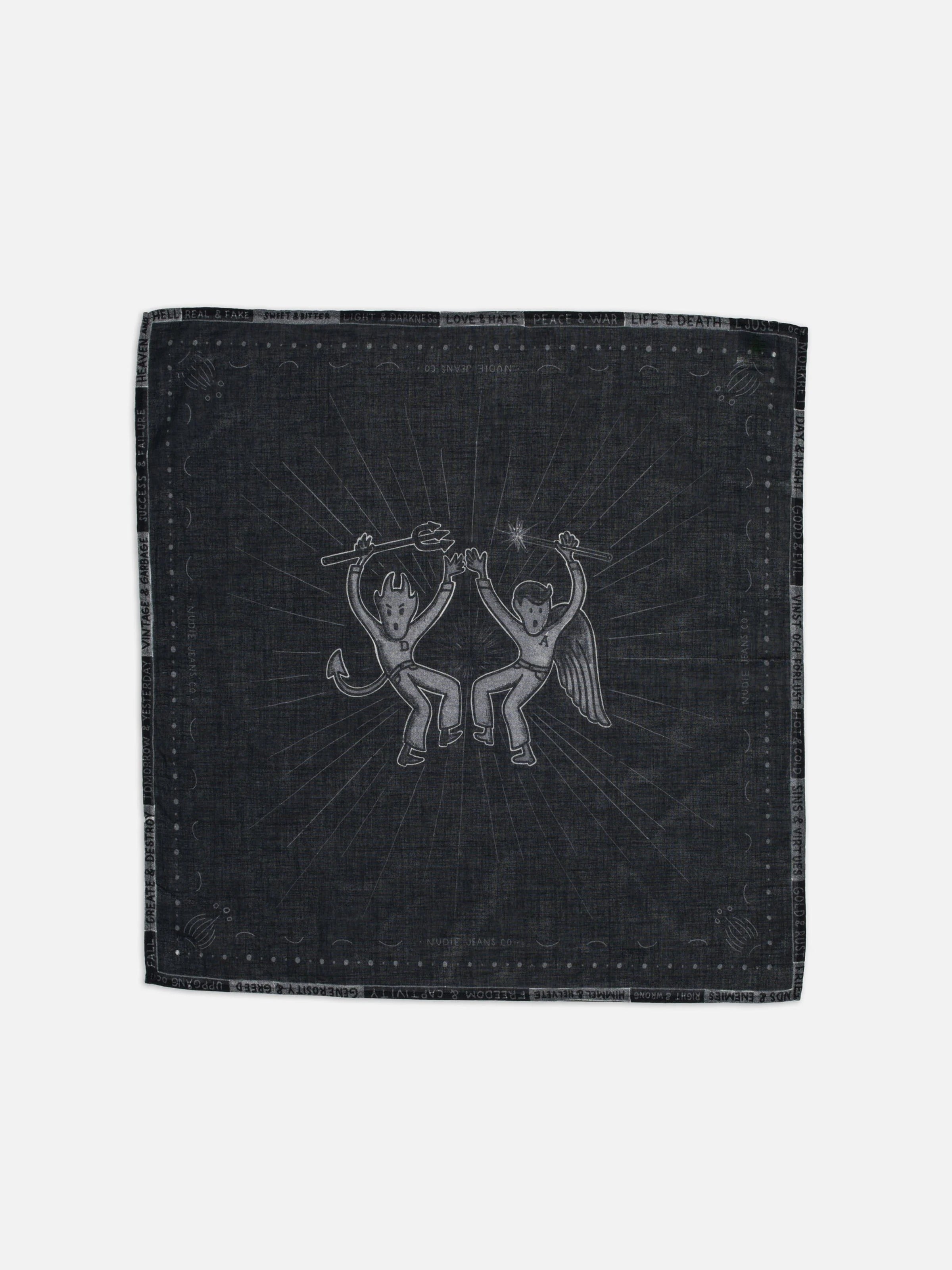 Ingrid Bandana Counterpoints - Black