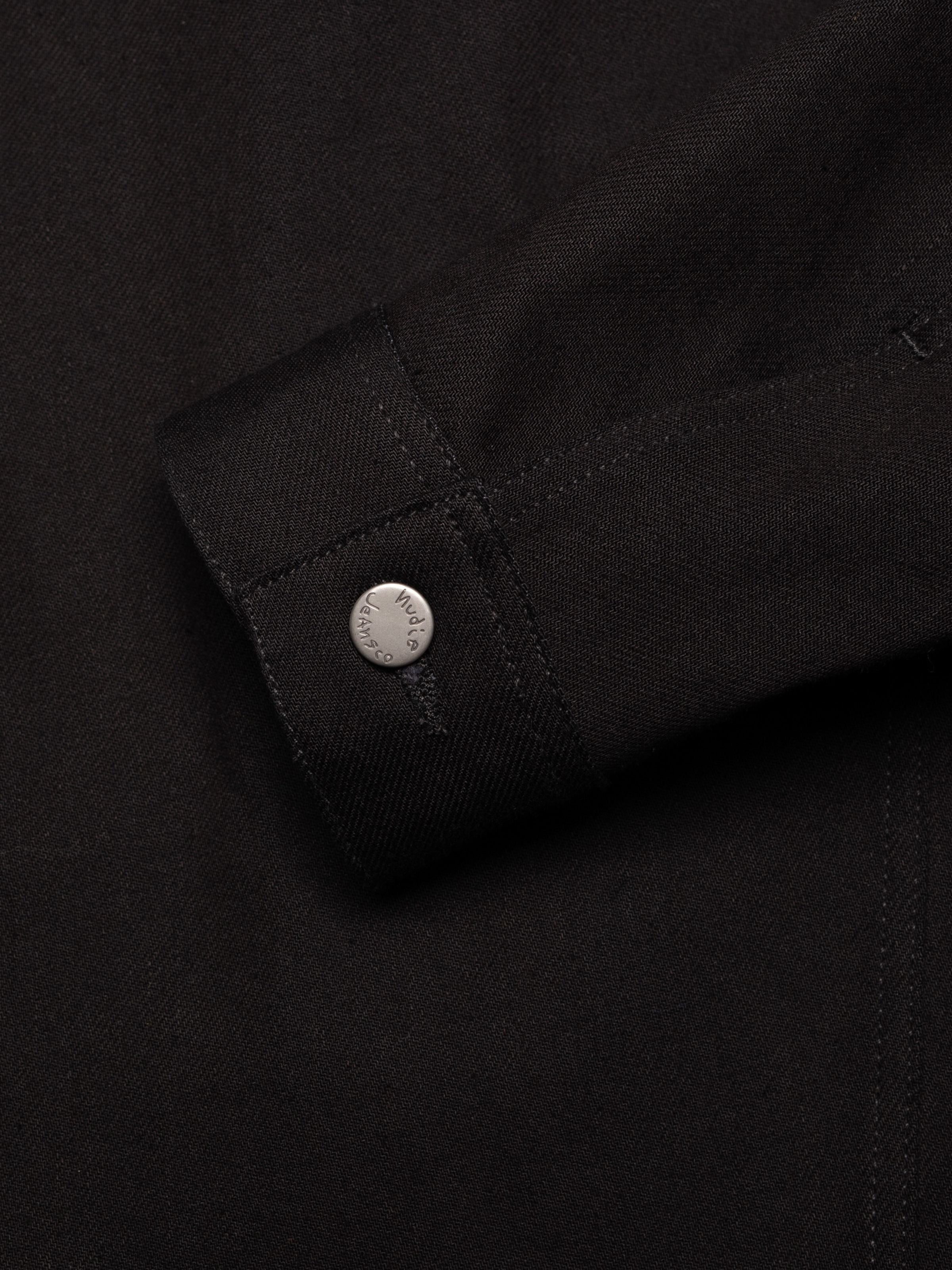 Conny Denim Jkt Dry Black Tar - Black