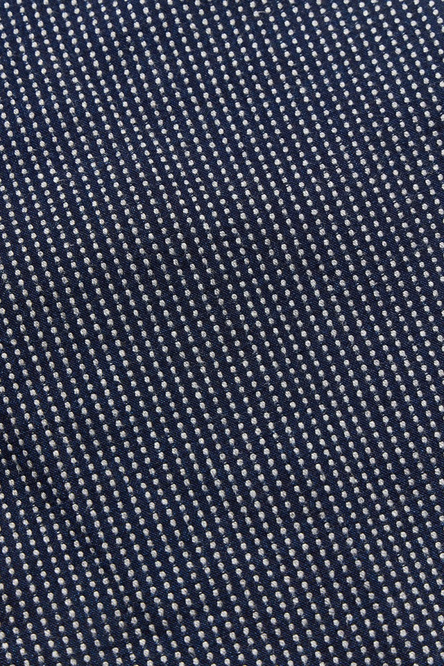 LP-1180-2 Stitch Stripe Comfortable Trousers - INDIGO X THIN STRIPE