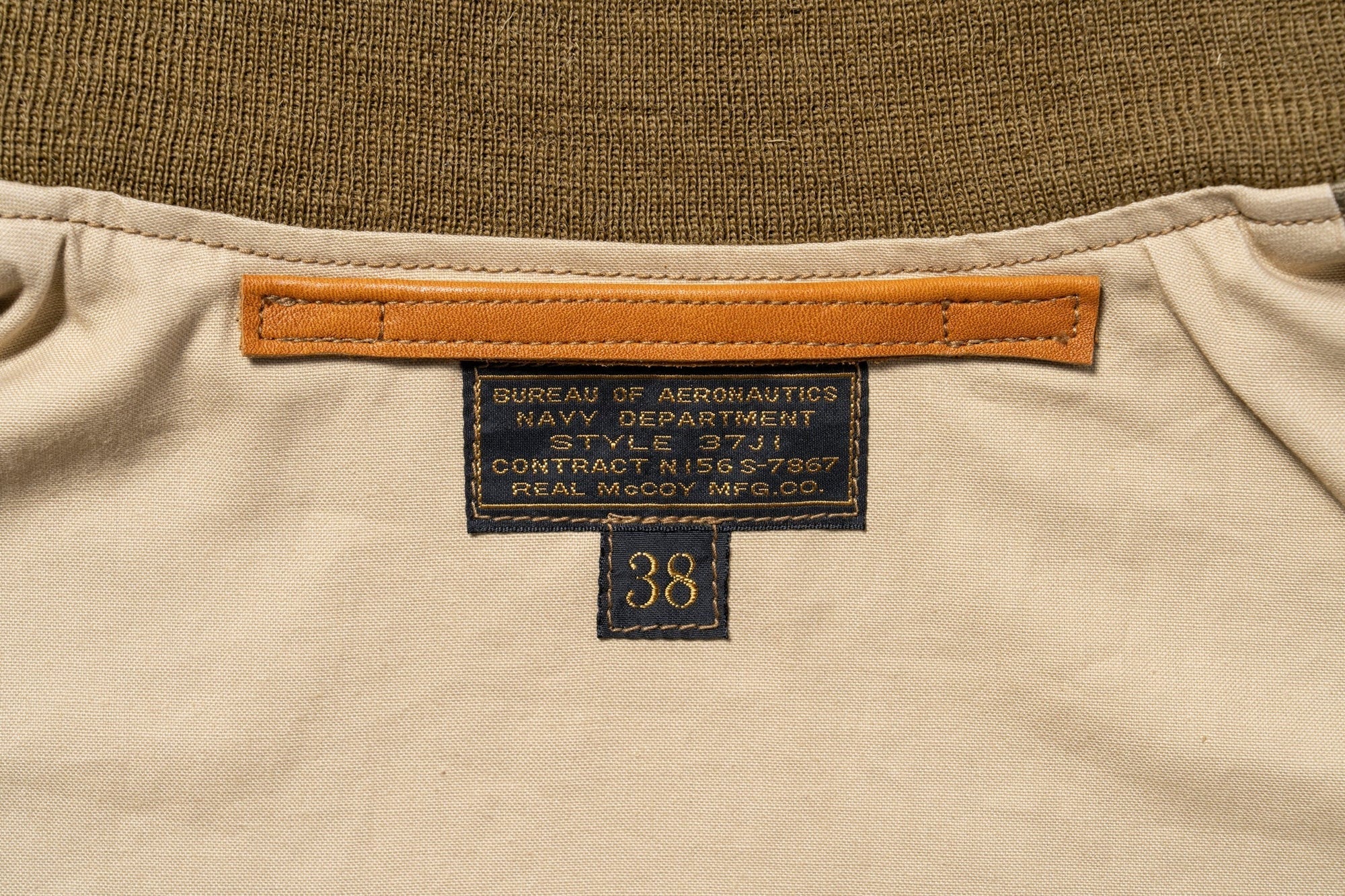 MJ25120 TYPE 37J1B / USN - KHAKI