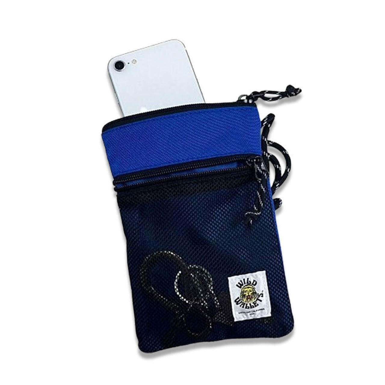 WW-031 Mesh Mini Shoulder Bag - BLUE